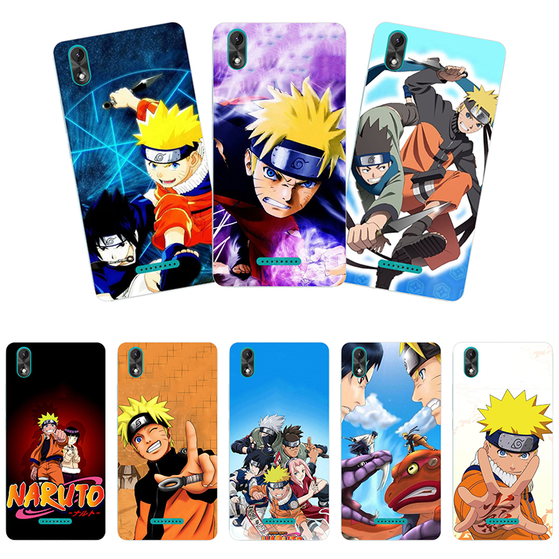 Ốp Điện Thoại Tpu Dẻo Họa Tiết Hoạt Hình Naruto Thời Trang Cho Wiko Lenny 4 Plus Wiko Lenny 4 Plus