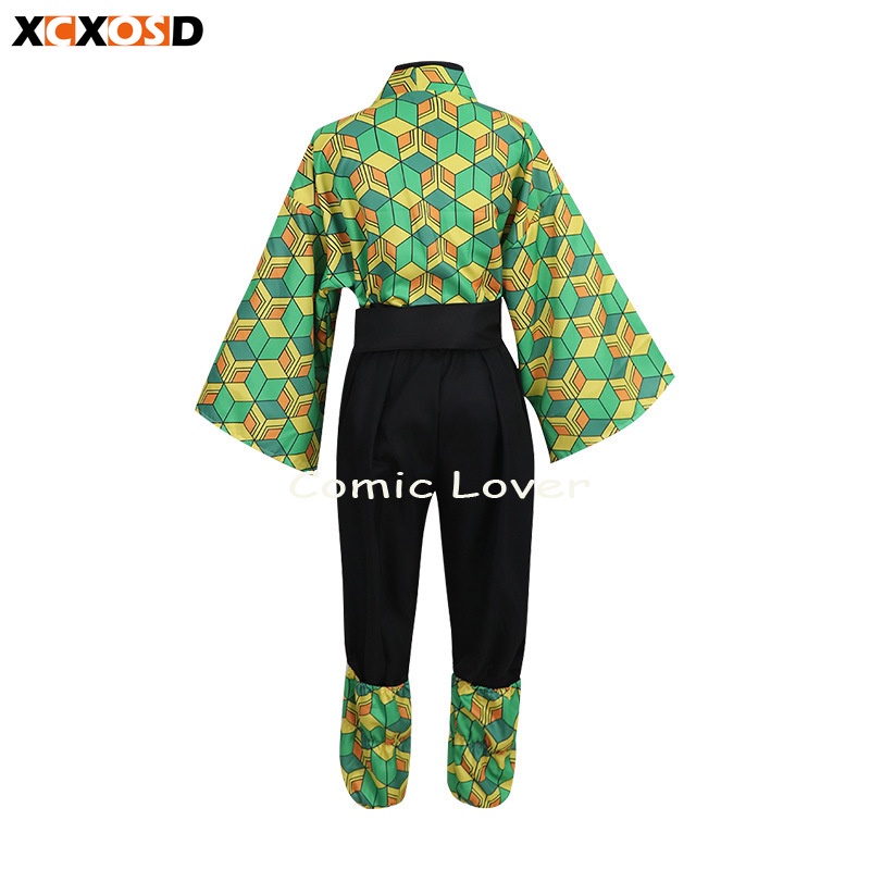 Bộ Đồ Kimono Hóa Trang Nhân Vật Sabito Phong Cách Nhật Bản Mới