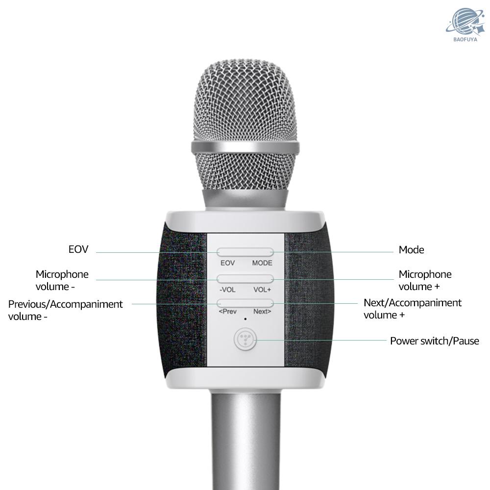 Micro Không Dây Kết Nối Bluetooth 2 Trong 1 Dùng Để Hát Karaoke Tosing 027 Cho Điện Thoại / Pc / Máy Tính Bảng