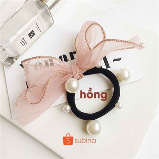TZH8557 - Cột tóc châu voan