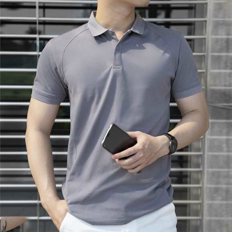 Áo thun polo nam áo phông nam cổ bẻ đẹp áo phông nam có cổ cao cấp áo phông có cổ nam 3 màu co dãn chuẩn form hàng VNXK | BigBuy360 - bigbuy360.vn