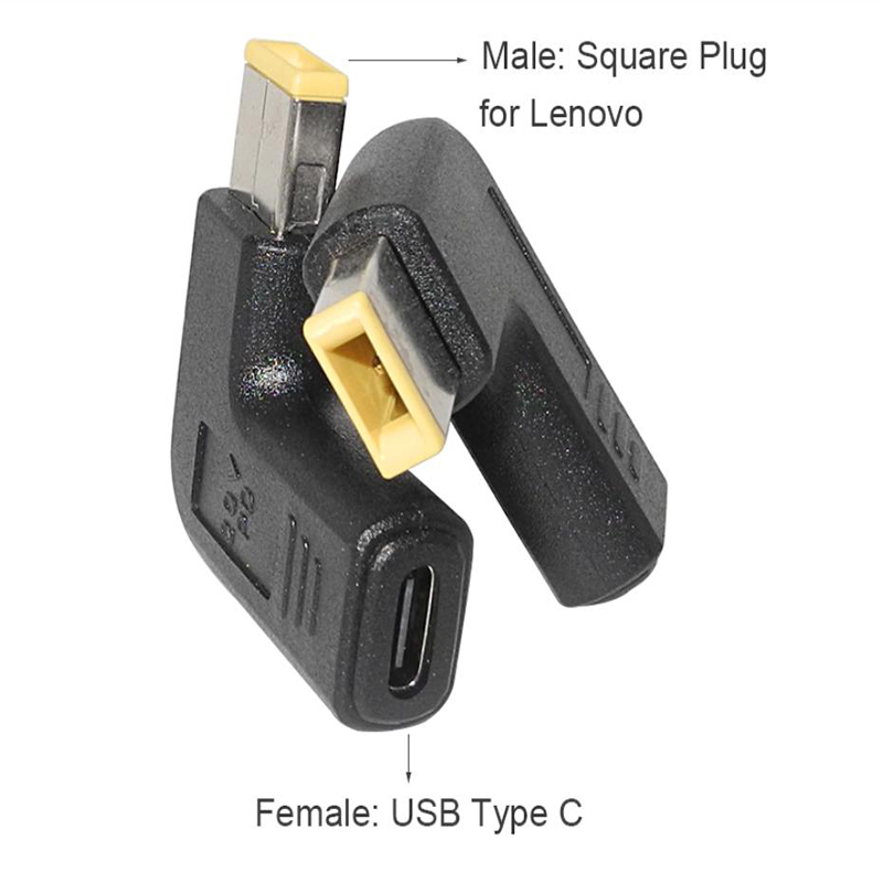 Đầu chuyển đổi nguồn DC USB-C sang đầu cắm thông dụng cho laptop Lenovo