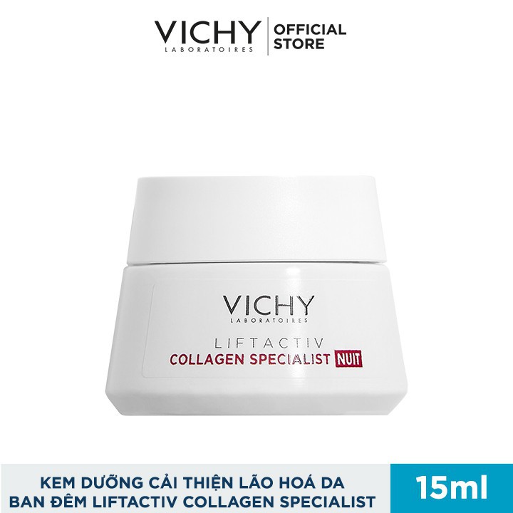 Kem Dưỡng Collagen VICHY Giúp Sáng Da, Mờ Thâm và Chống Lão Hóa Cao Cấp Liftactiv Collagen Specialist