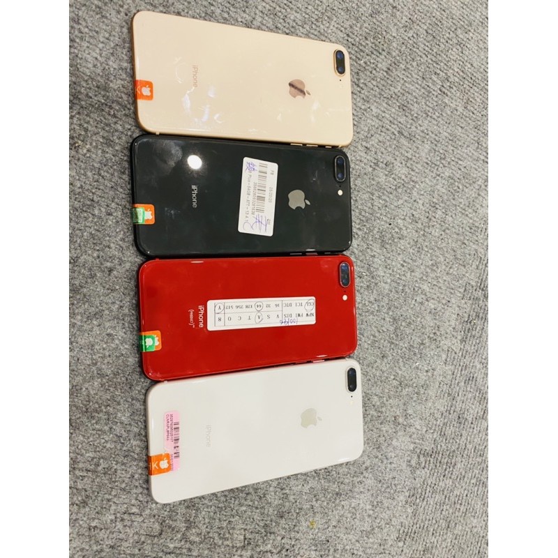 Điện thoại IPhone 8 plus 256/64Gb hàng chính hãng Apple chọn lọc như mới, chức năng hoàn hảo - Bh 1 đổi 1 - Shin case