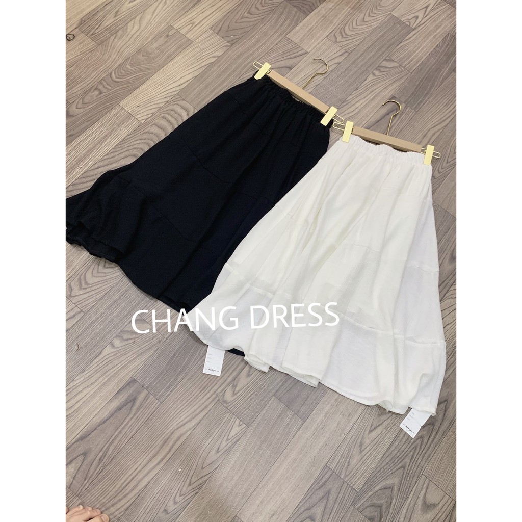 Chân váy dài midi chất liệu voan cao cấp, phong cách Hàn Quốc - ChangDress53