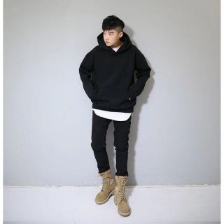 ÁO HOODIE BASIC BLACK ĐEN TRƠN UNISEX