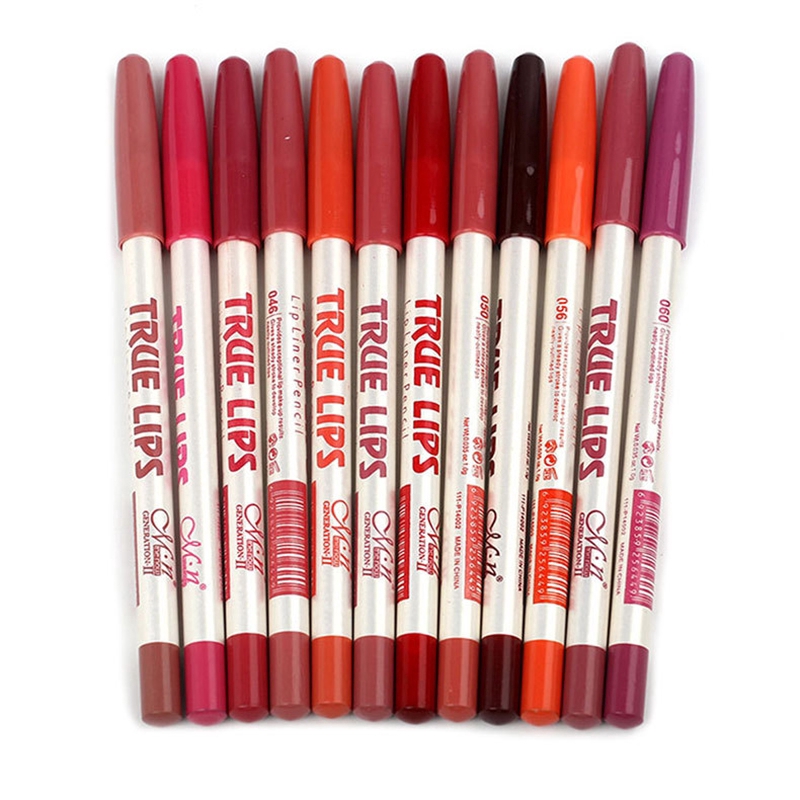 [Hàng mới về] Set 6 chì kẻ môi kháng nước lâu trôi thời trang cho phái đẹp | BigBuy360 - bigbuy360.vn