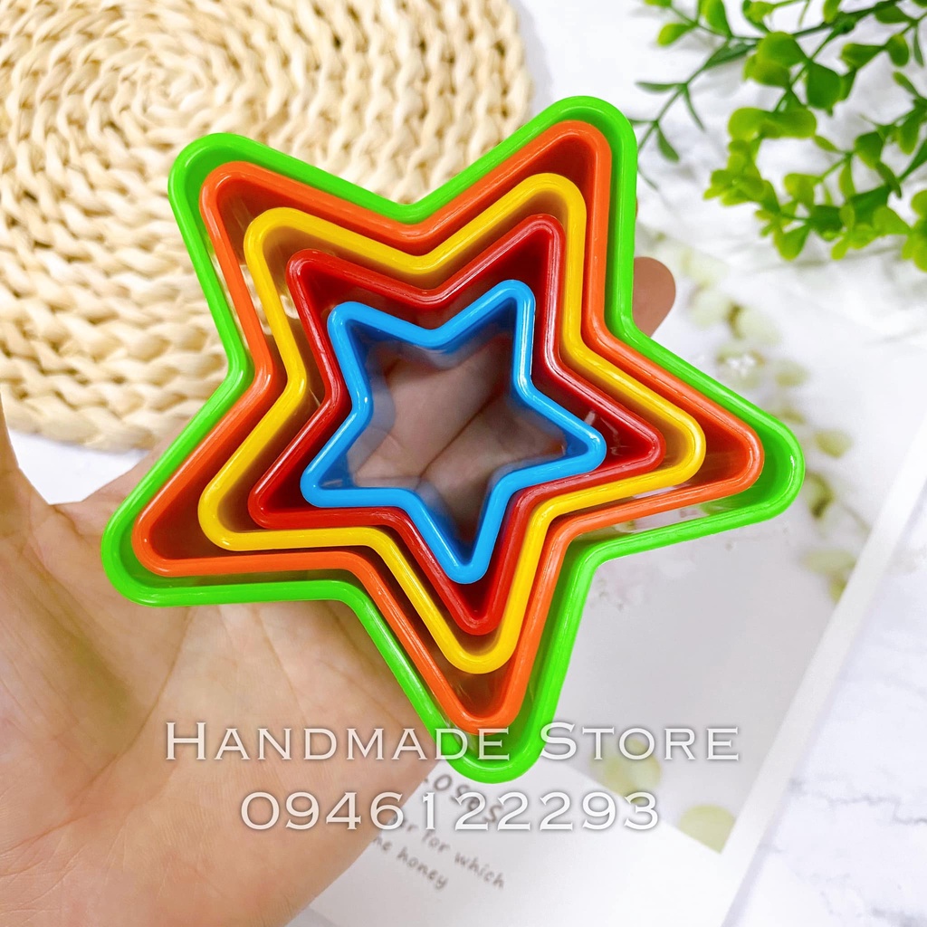 Khuôn nhựa đất sét, fondant cake