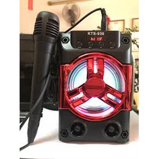 Loa Thùng Xách Tay Hát Karaoke KTS-936 tặng kèm Mic dây
