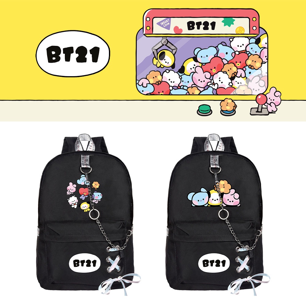 Ba Lô Thể Thao canvas Dây Rút Mini In Họa Tiết BTS Thời Trang Hàn Quốc Cho Nam Và Nữ Hàng Mới Về