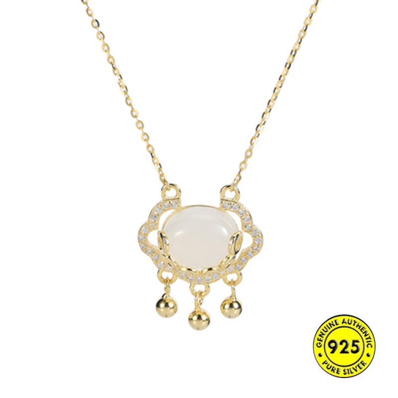 Vòng cổ mạ bạc 925 thiết kế cá tính cho nữ