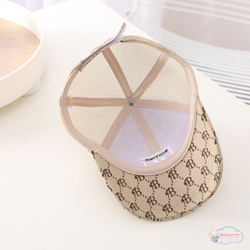 Nón Lưỡi Trai Phối Lưới In Chữ Thời Trang Cho Bé Trai Và Gái
