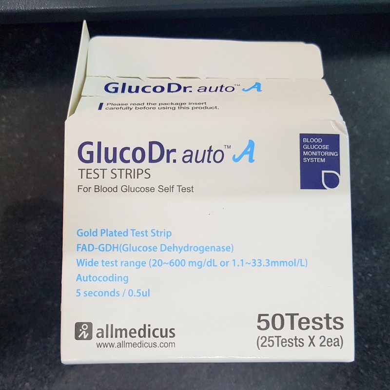 Que thử đường huyết GlucoDr 25que