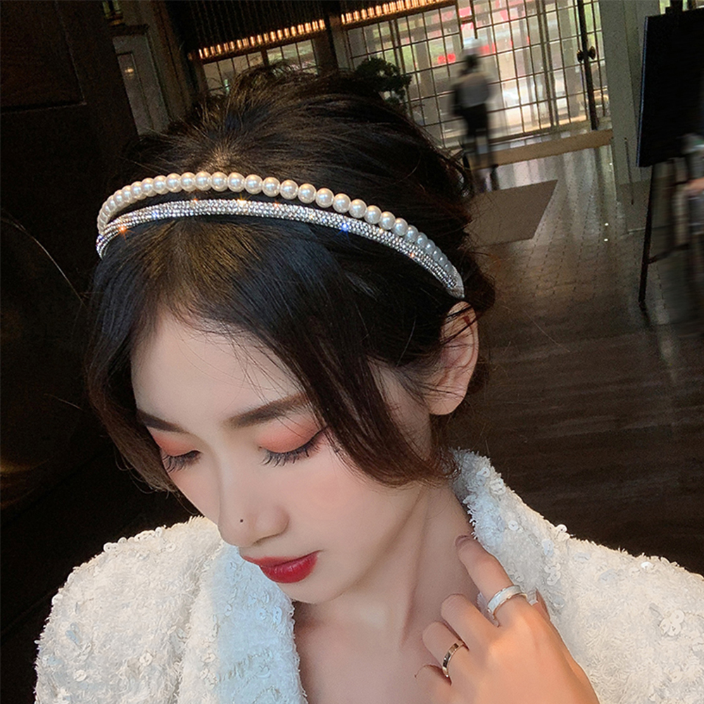 Cài tóc đính ngọc trai thời trang dành cho nữ