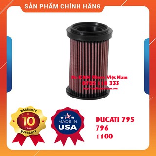 Lọc gió động cơ K&N DU-6908 dành cho Ducati Monster 696