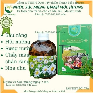 Nước súc miệng Thanh Moc H uong