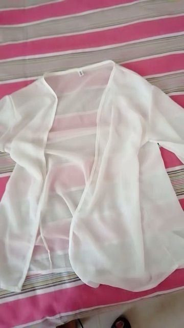 Áo khoác voan mỏng áo choàng đi biển dáng dài MA09 | BigBuy360 - bigbuy360.vn