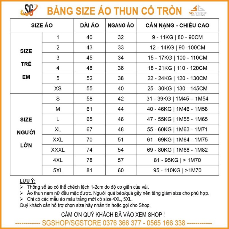 Takan Store Áo thun gia đình 4 người - THUN COTTON - màu trắng (GD305T) Takan Store