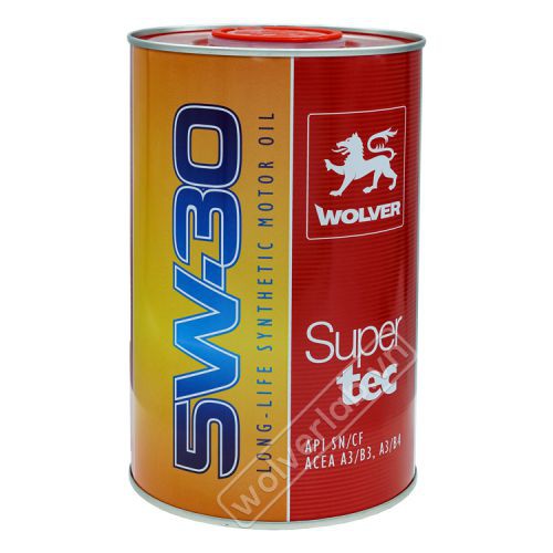 Wolver SuperTec 5W-30 1L_Nhớt động cơ ô Tô cao cấp nhập  Đức