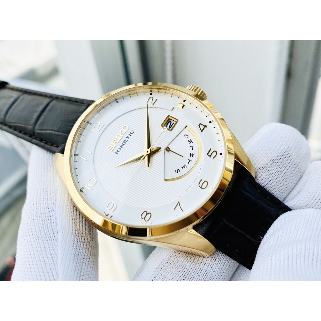 Đồng hồ nam Seiko Kinetic Gold  #SRN052P1