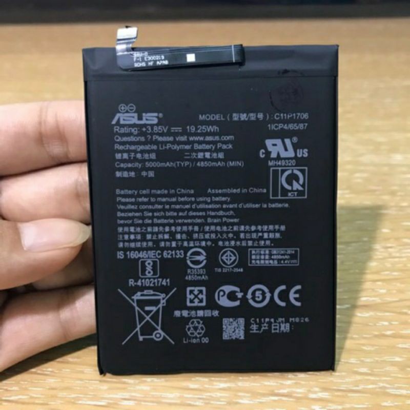 Pin Asus zenfone max pro M2 M1 ZB601KL ZB 602KL (1706) xịn bảo hành 6 tháng