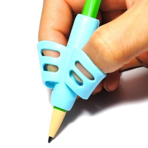 Đệm Định Vị Tay Cầm Bút đúng cách Cao Su Cao Cấp Bộ 3 Dụng Cụ Đệm Tay Cầm Bút Đúng Cho Bé Tập Viết