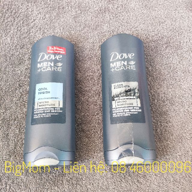 SỮA TẮM DOVE MEN CARE CHO NAM 250ML