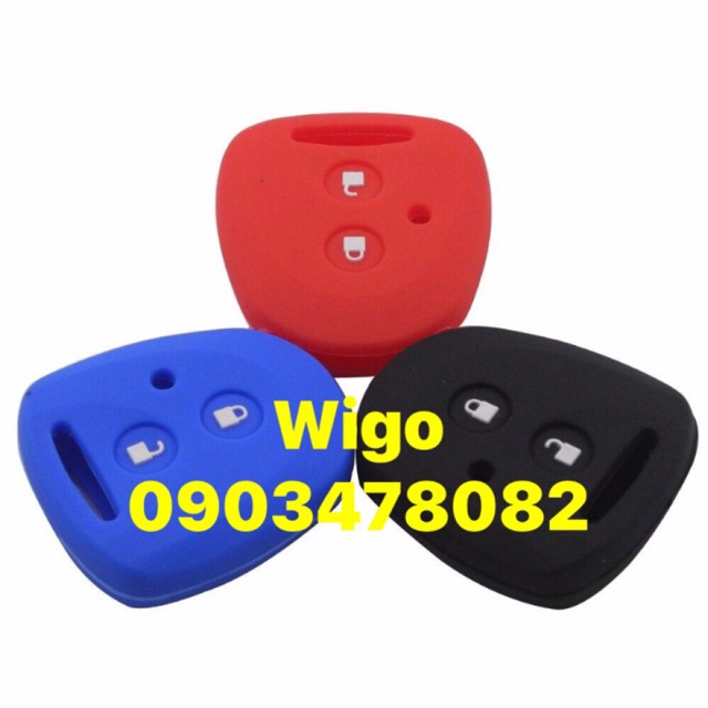 Silicone bọc chìa khoá xe TOYOTA WIGO