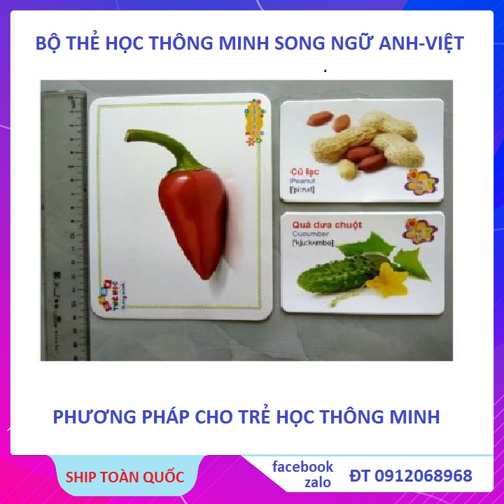 THẺ HỌC THÔNG MINH CHO BÉ BIBO- 416 THẺ- 16 CHỦ ĐỀ