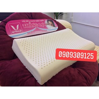 Gối cao su thiên nhiên 100% lượn sóng Thắng Lợi hỗ trợ vai gáy cổ