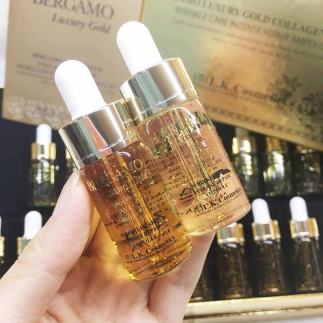 Serum BERGAMO LUXURY GOLD COLLAGEN & CAVIAR