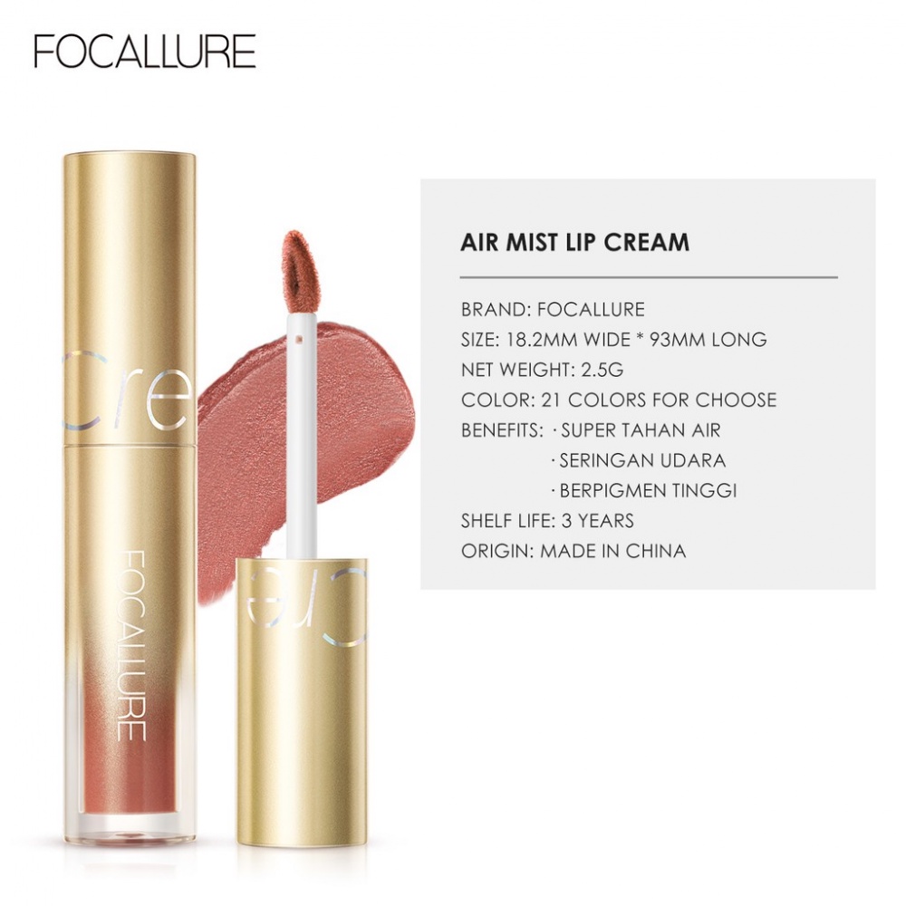 Son kem FOCALLURE chống thấm nước và lâu trôi cao cấp