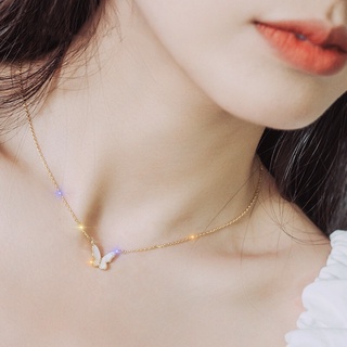 Dây Chuyền Mặt Butterfly Đá