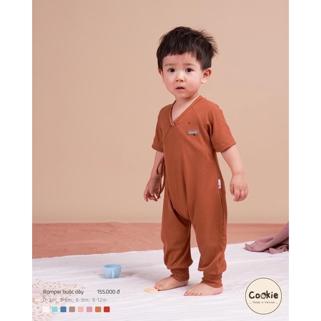 Cookie - Body cộc cotton tăm lạnh mềm, mát