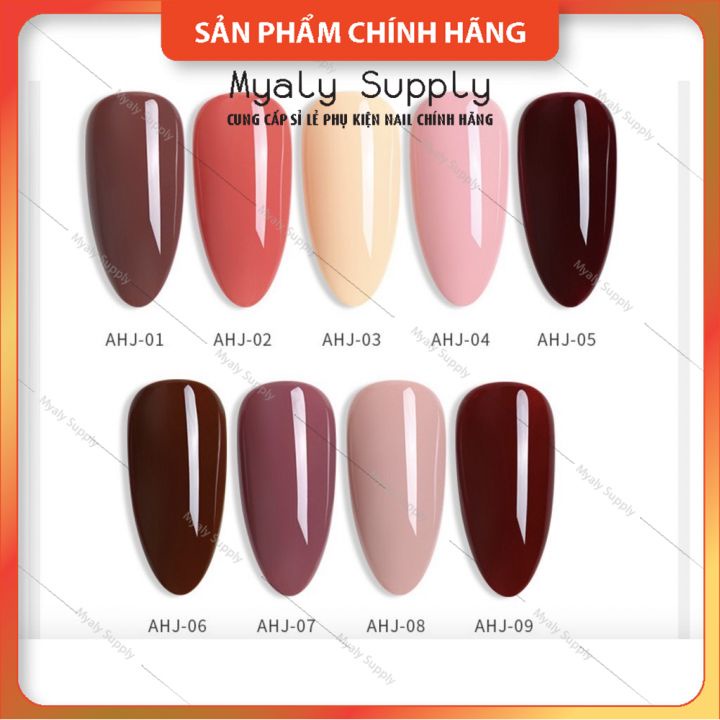 Set Sơn AS Chai Đỏ Nắp Nhọn 9 Chai Cao Cấp AHJ SP000327