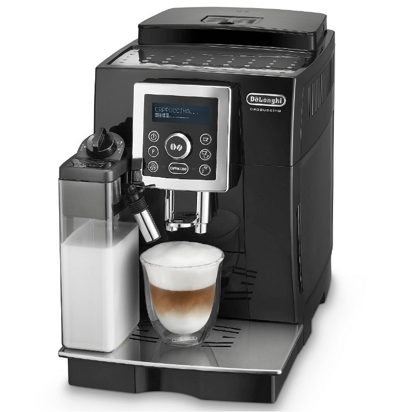 Máy pha cà phê tự động từ cà phê hạt và bột Delonghi Ecam 23.466.B