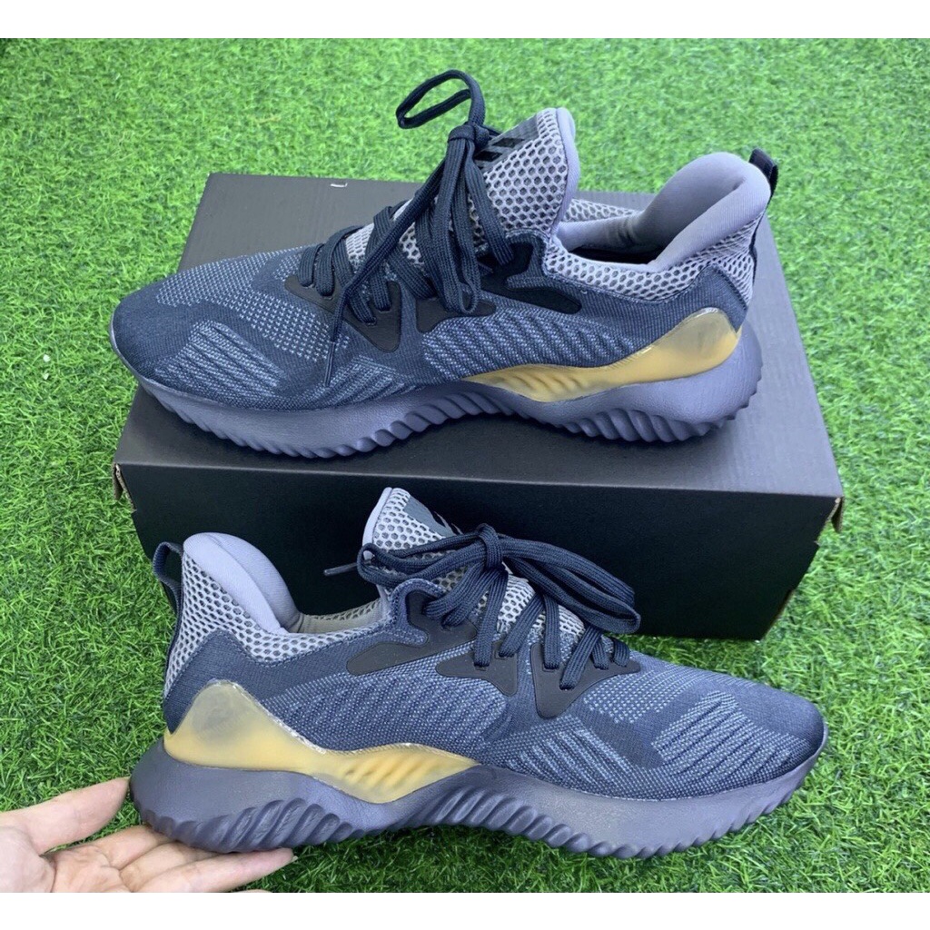 [ Full Box + FreeShip ] - Giày Thể Thao Nam Adidas Aphabounce 4.0 - Sneaker hot 2020 - Phiên Bản Xám Đen