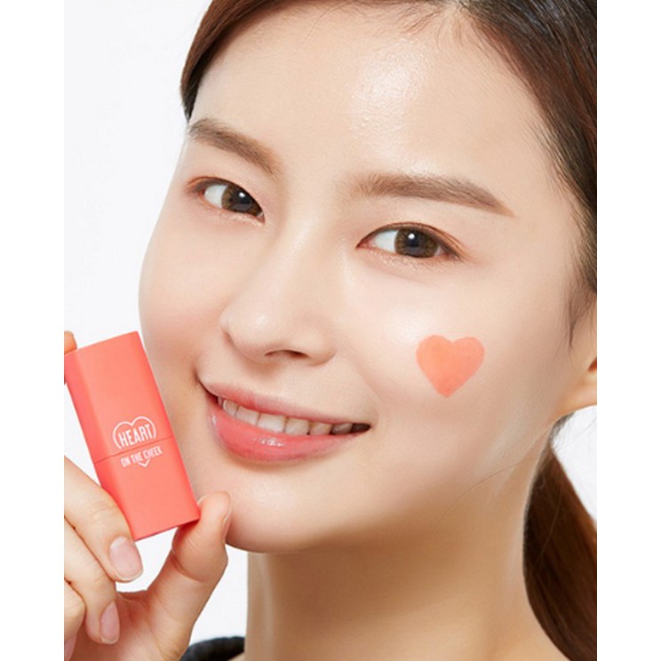 Má Hồng Trang Điểm A'Pieu Heart On The Cheek 5.5g | BigBuy360 - bigbuy360.vn