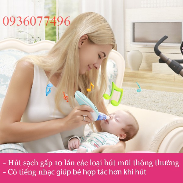 [HÀNG CÓ SẴN] MÁY HÚT MŨI CAO CẤP cho bé BABY FUTUR MHM02