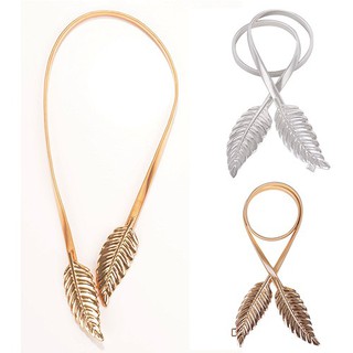Thắt lưng tạo hình chiếc lá phong cách Vintage thời trang cho nữ