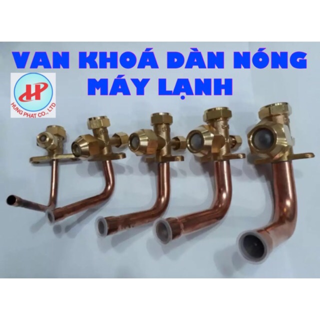 VAN KHOÁ GAS CỤC NÓNG MÁY LẠNH (tuỳ chọn)