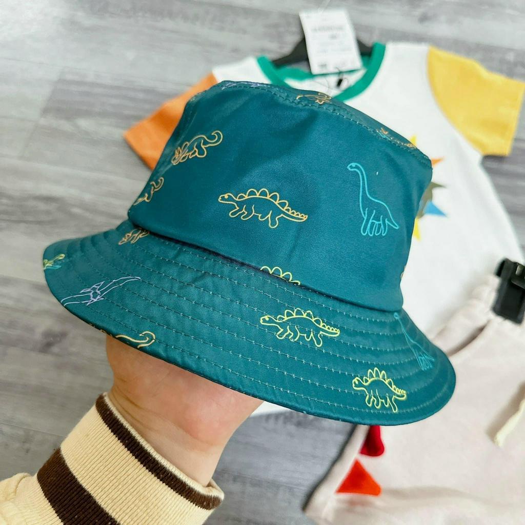 Bộ khủng long kèm mũ cho bé trai