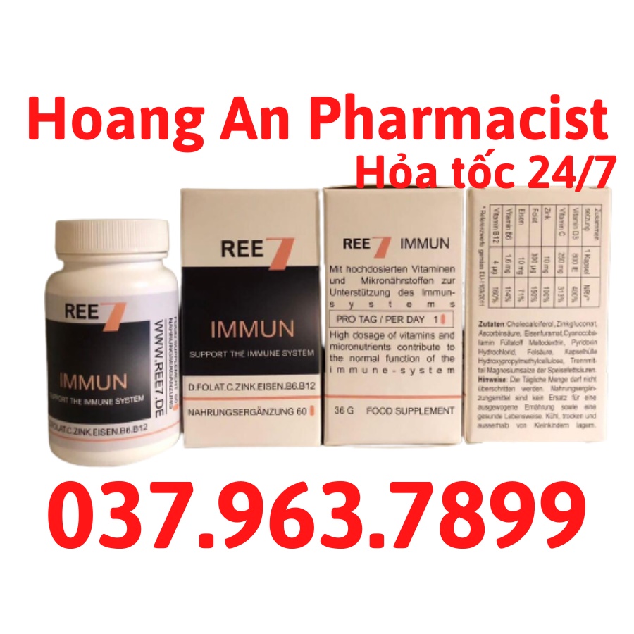 Immun Ree7, Tăng đề kháng, hàng nội địa Đức