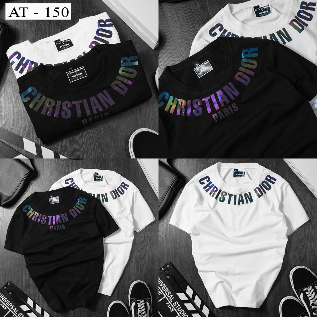 Áo thun phản quang nam nữ cotton 100% co dãn 4 chiều Mẫu AT - 150