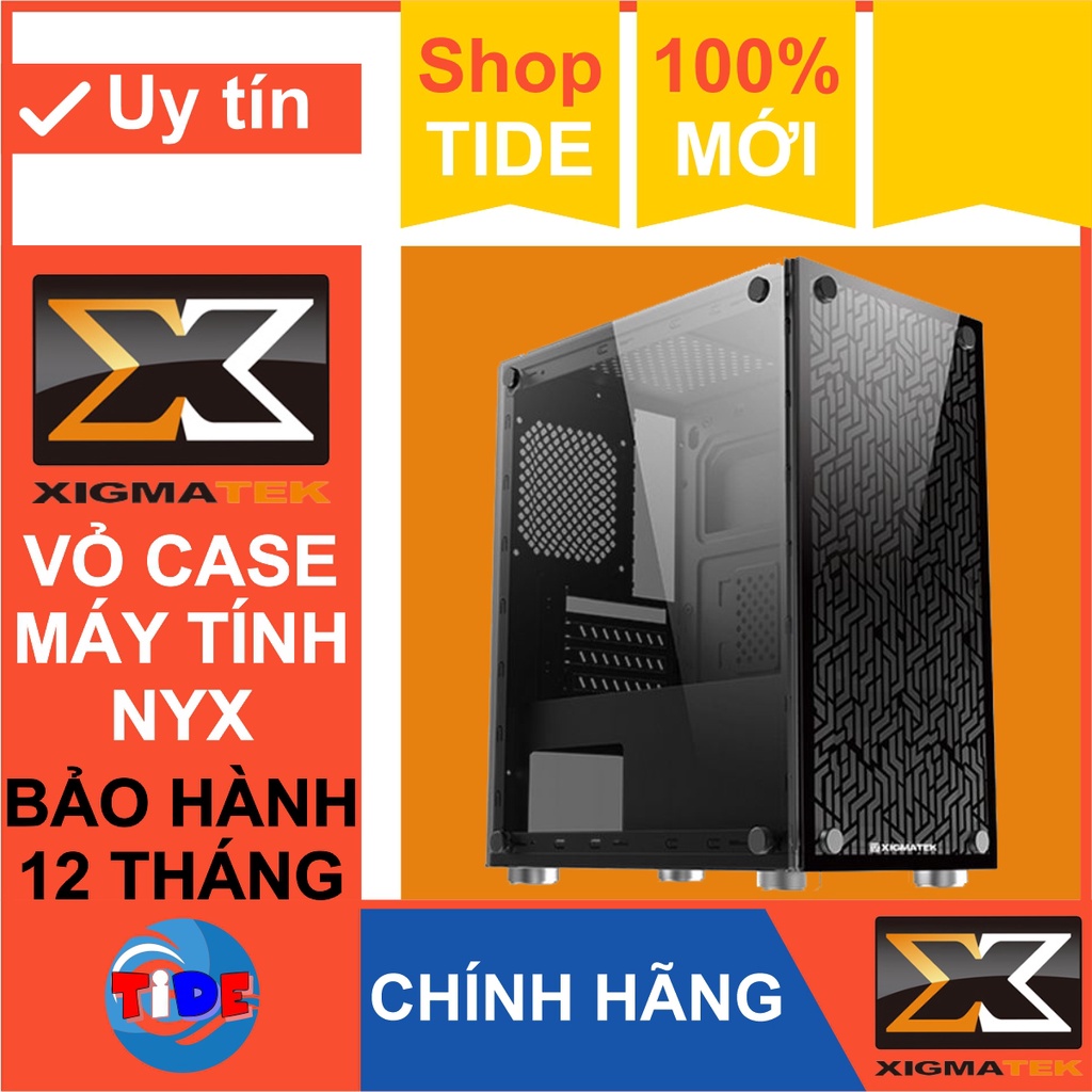 Case XIGMATEK NYX ( Micro-ATX ) – Hàng Chính Hãng – Bảo hành 1 năm – Vỏ cây PC