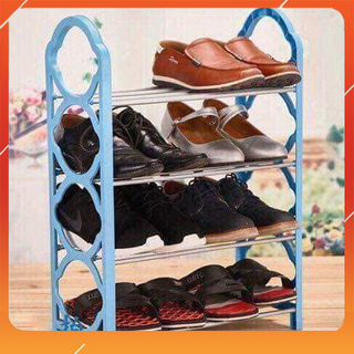 Giá để giày dép 4 tầng nhựa