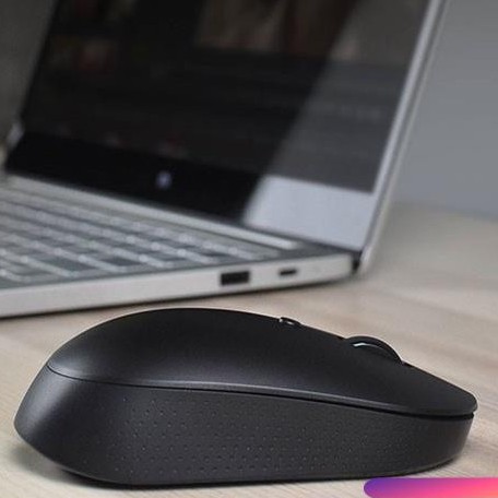 Chuột máy tính không dây Xiaomi Mi Dual Mode Wireless Mouse Silent Edition - Bluetooth 4.2 & RF 2.4GHz, Không tiếng ồn