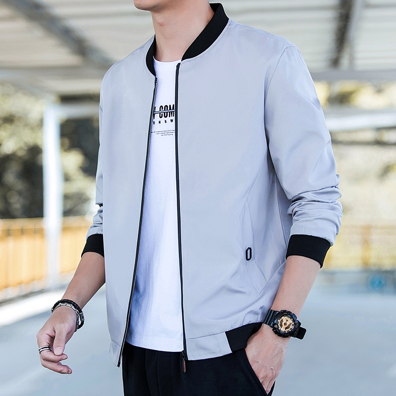 Áo Khoác Bomber Cổ Đứng Cá Tính Cho Nam J198A