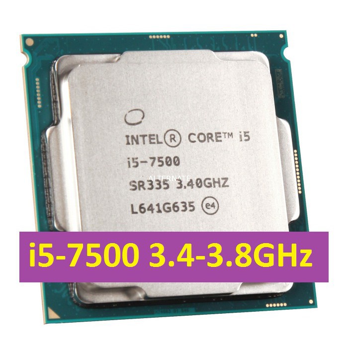 CPU intel i5 7500 3.4 GHz cũ - Core i5 7500 sk 1151 21