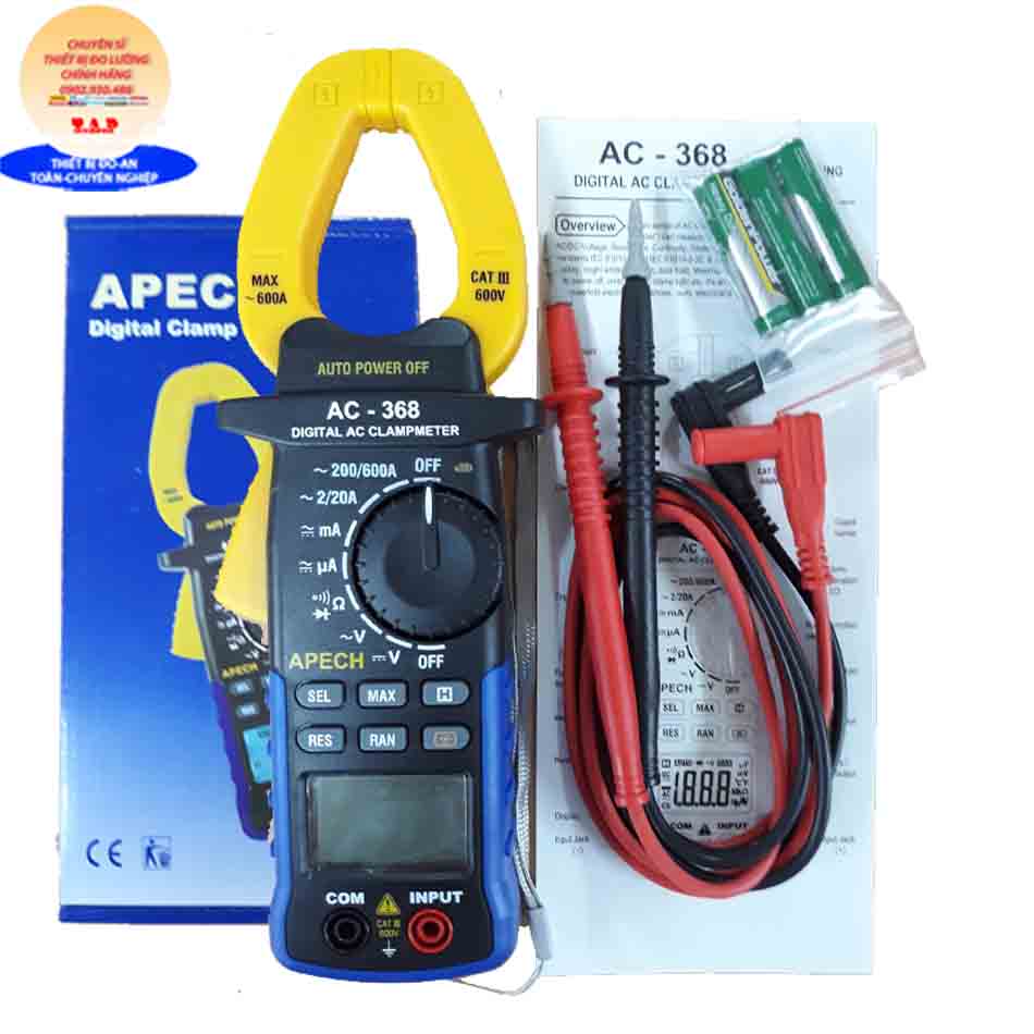 Apech AC-368 Ampe kìm đo dòng điện AC APECH AC 368